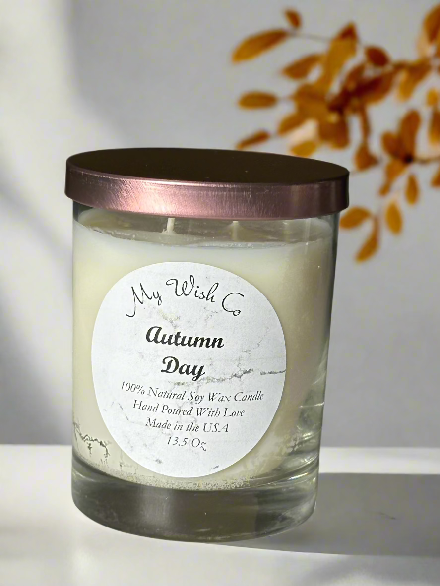 Autumn Day Soy Wax Candle