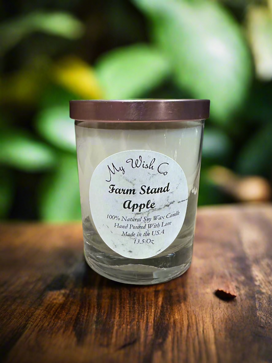 Farm Stand Apple Soy Wax Candle 13.5 oz